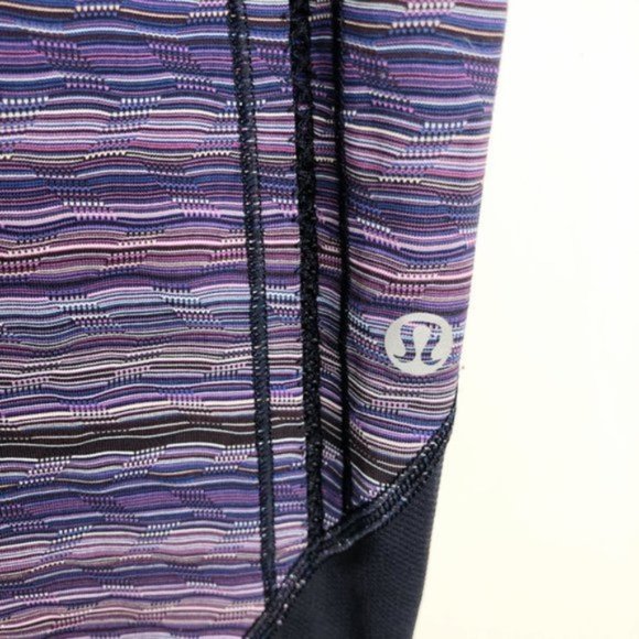 LULULEMON Vent It Out Crop Leggings EUC sz 6 - Picture 3 of 13